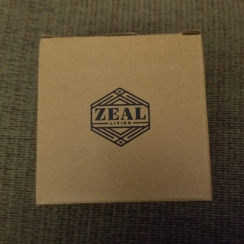 NIB Zeal Living marble geo coaster set